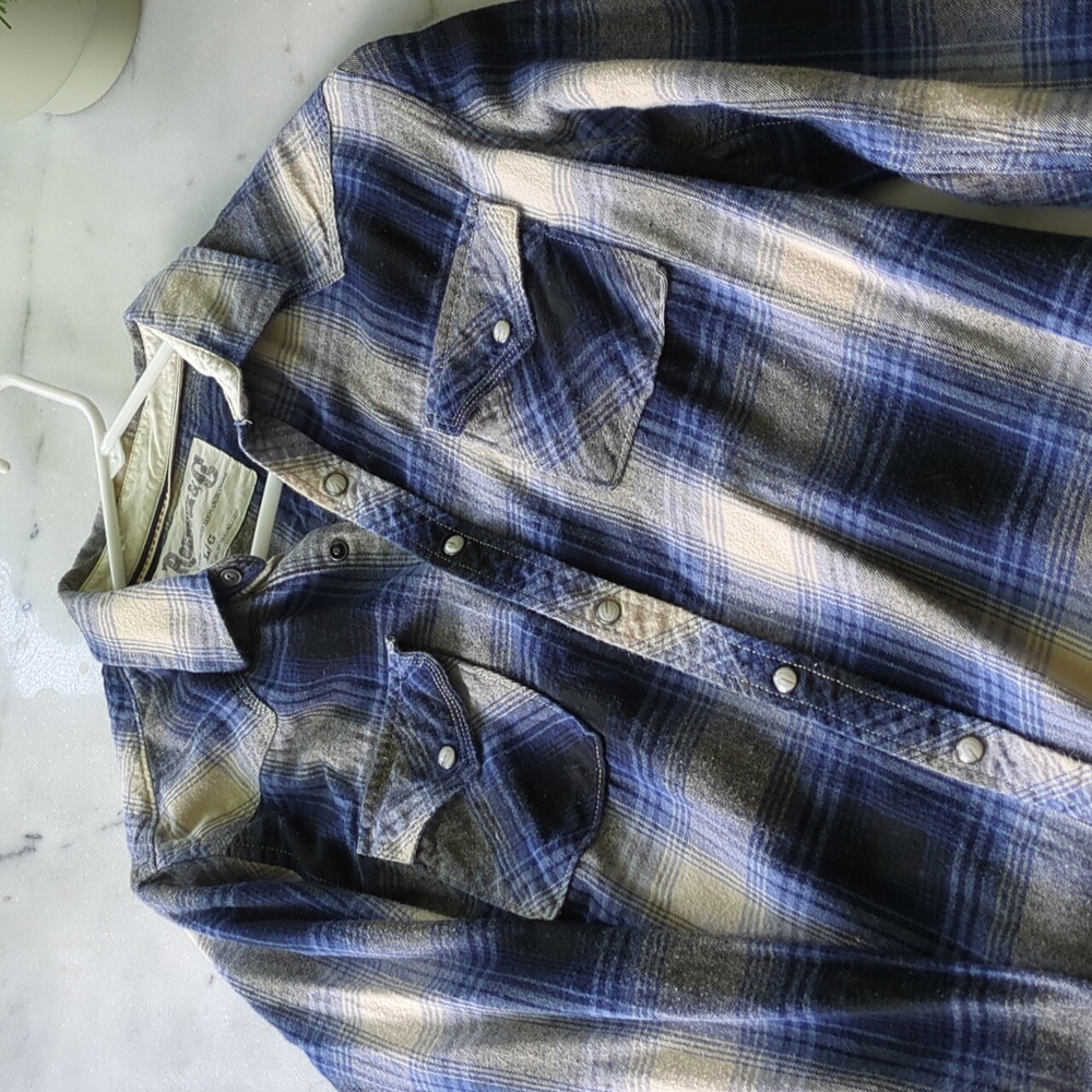 Cotton flannel shirt